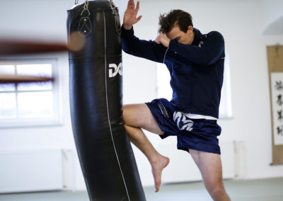 Thaiboxen Gießen - Sandsacktraining